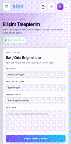 Erişim Talebi Animasyonu