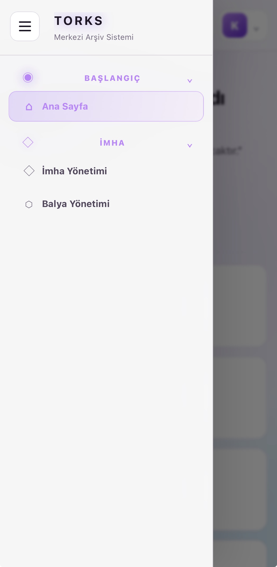 Daire Personeli Menüsü